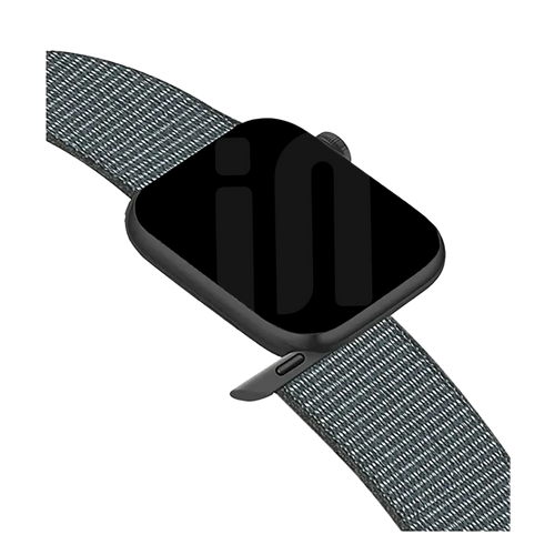 Apple Watch Nylonarmband (Grau-Grün)