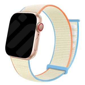 Apple Watch Nylonarmband (Milchweiß)