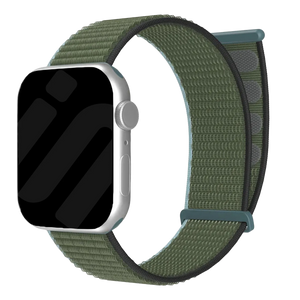 Apple Watch Nylonarmband (Olivgrün)