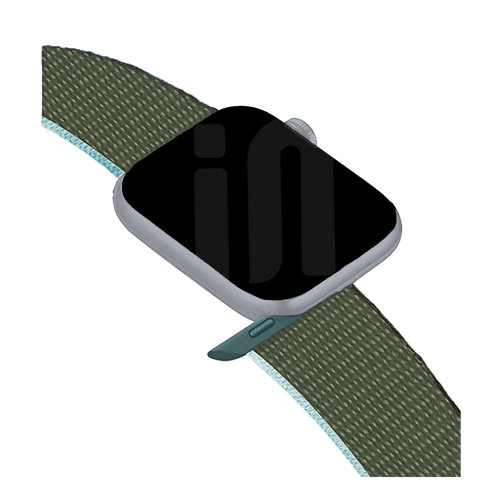 Apple Watch Nylonarmband (Olivgrün)