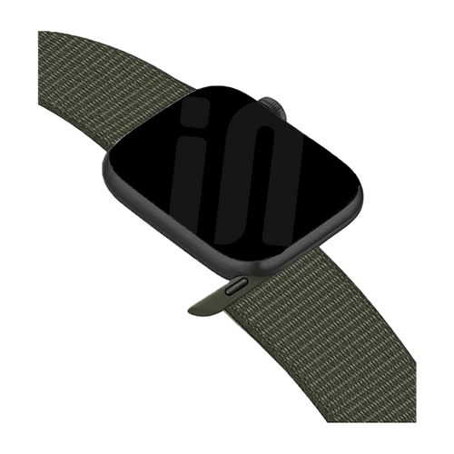 Apple Watch Nylonarmband (Armeegrün)