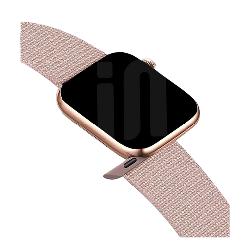 Apple Watch Nylonarmband (Hellrosa)