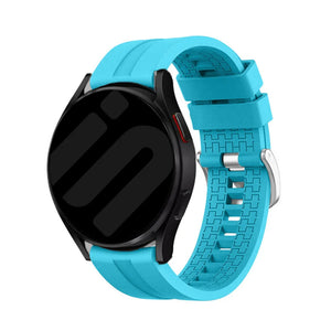 Motorola Moto Watch - 47mm Silicone Strap 'Extreme' (Light Blue)