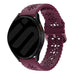 Amazfit GTR Mini Gemustertes Silikonarmband (Weinrot)