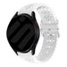 Amazfit GTR Mini Patterned Silicone Strap (White)