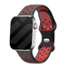 Apple Watch Sportarmband (Schwarz/Rot)