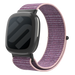 Fitbit Sense 2 Nylonarmband (Pink/Lila)