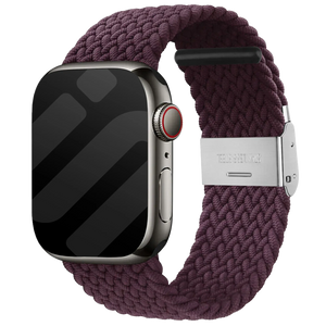 Apple Watch geflochtenes Armband (Dunkel Cherry)