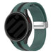 Samsung Galaxy Watch 6 - 40mm Silicone D-Buckle Strap (Green/Black)
