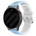 Amazfit Active 2 Gemustertes Silikonarmband (Hell Blau/Weiß)