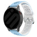 Polar Ignite Silikonarmband mit Muster (Hellblau/Weiß)