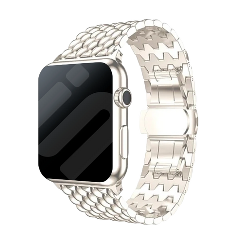 Apple Watch Drache Gliederarmband (Polarstern)