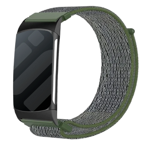 Fitbit Charge 6 Nylonarmband (Grün)