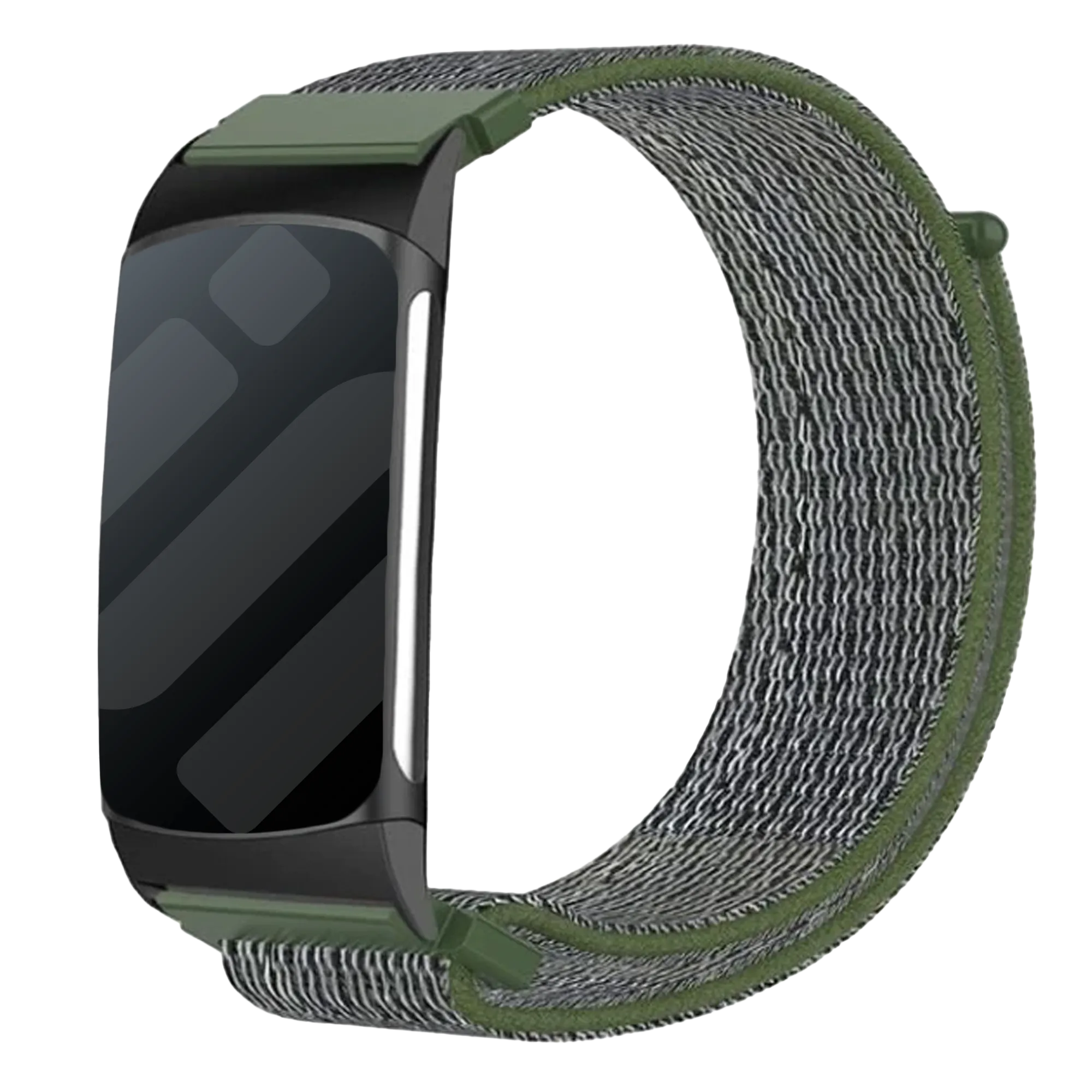 Fitbit Charge 6 Nylonarmband (Grün)