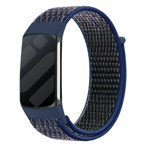 Fitbit Charge 5 Nylon Strap (Indigo Blue)
