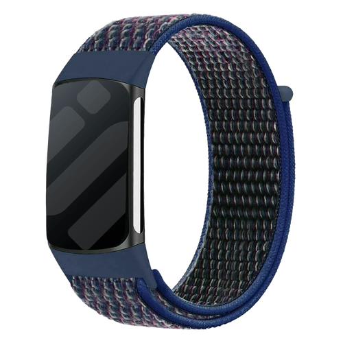 Fitbit Charge 5 Nylon Strap (Indigo Blue)