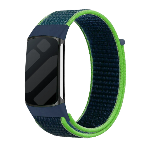 Fitbit Charge 6 Nylonarmband (Lime)