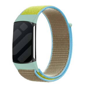 Fitbit Charge 6 Nylonarmband (Camel)