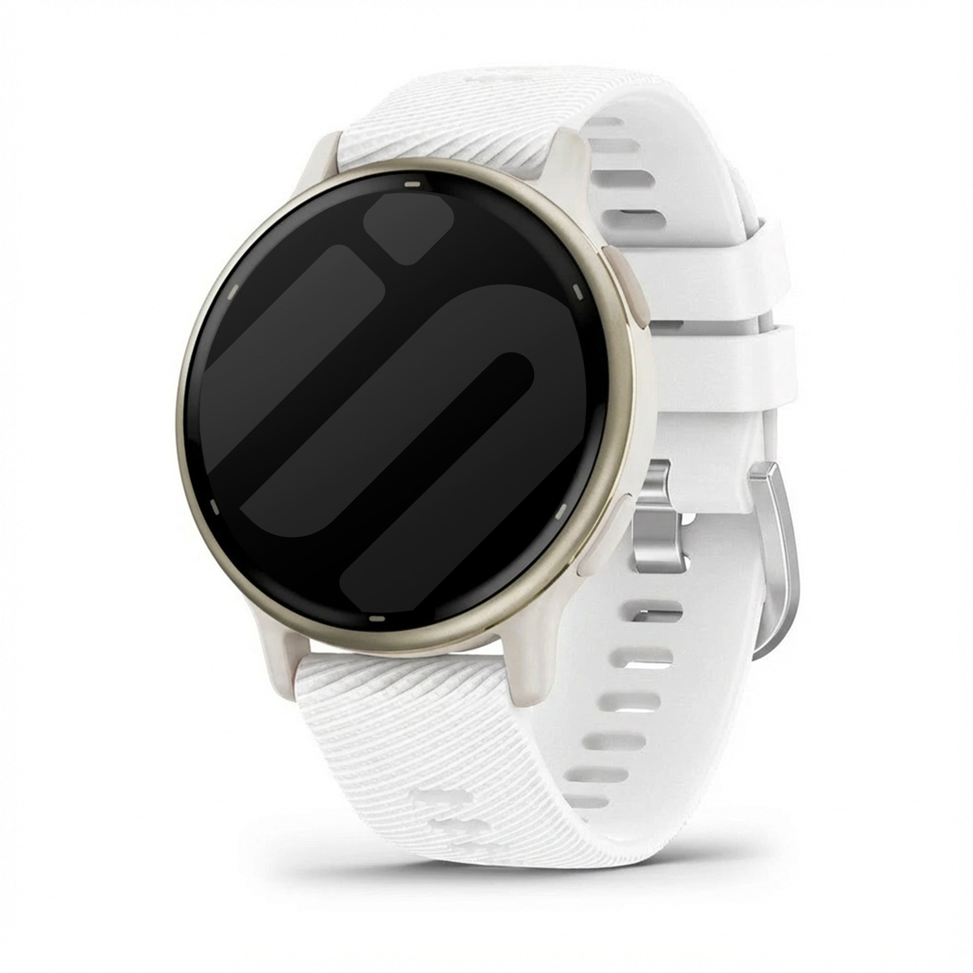 Garmin Vivoactive 5 Silikonarmband (Weiß)