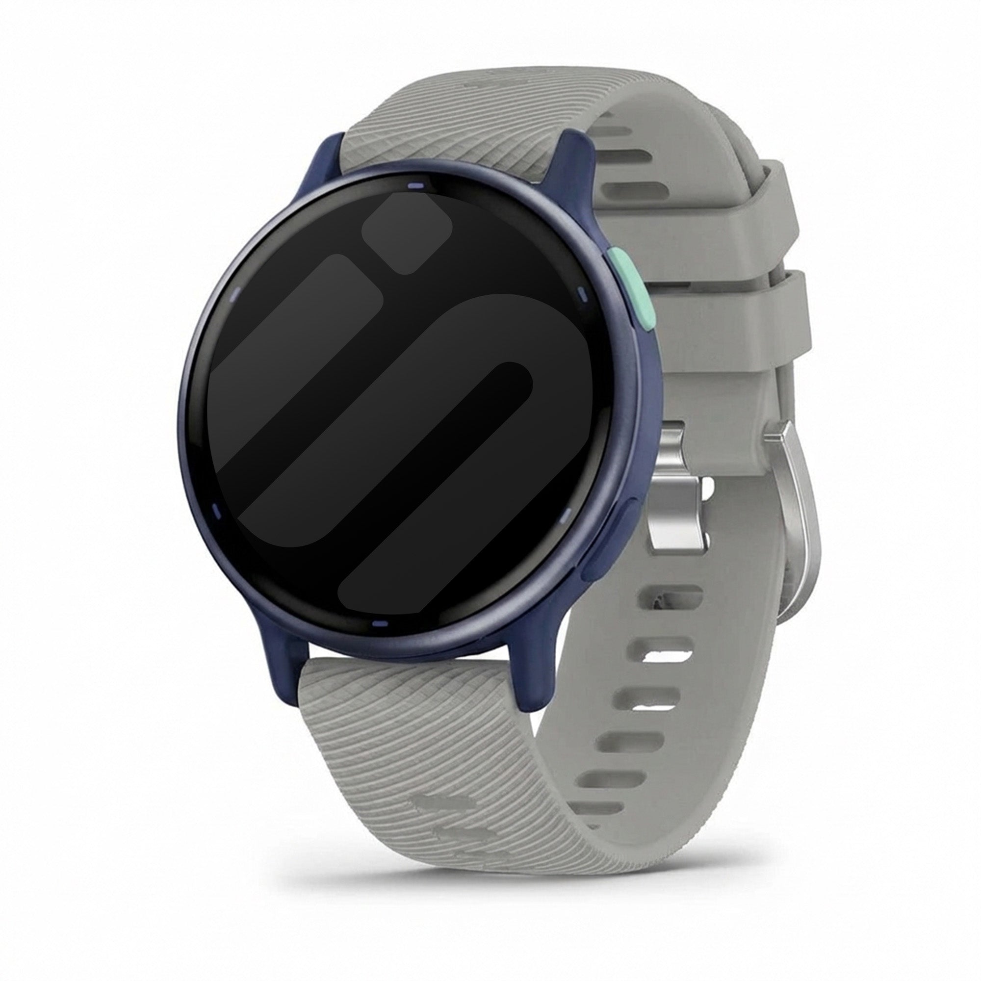 Garmin Vivoactive 5 Silikonarmband (Hellgrau)
