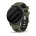 Garmin Vivoactive 5 Schnalle Sport Amrband (Olivgrün/Schwarz)