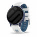 Garmin Vivoactive 5 Schnalle Sport Amrband (Weiß/Blau)