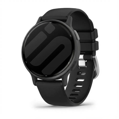 Garmin Vivoactive 5 Classic Silicone Strap (Black)