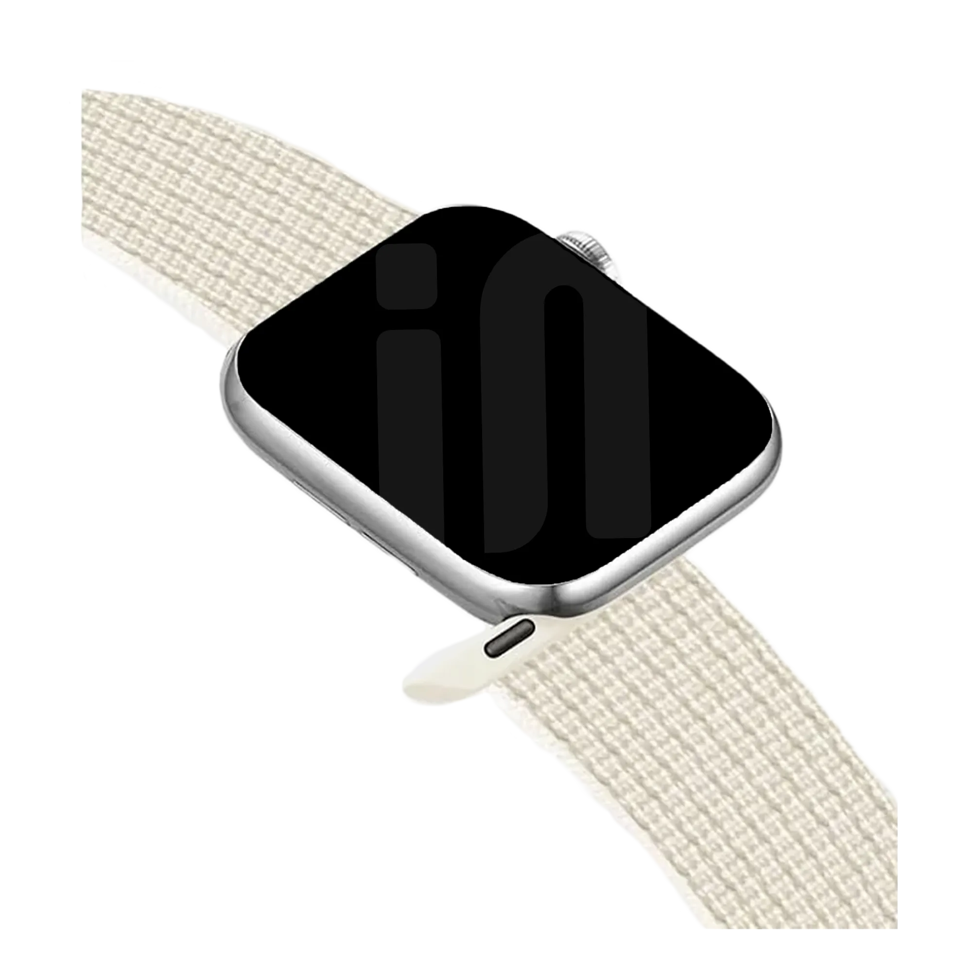 Apple Watch Nylon Loop Strap (Starlight)