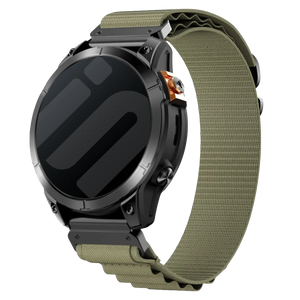 Garmin Forerunner 970 Alpine Armband (Olivgrün)