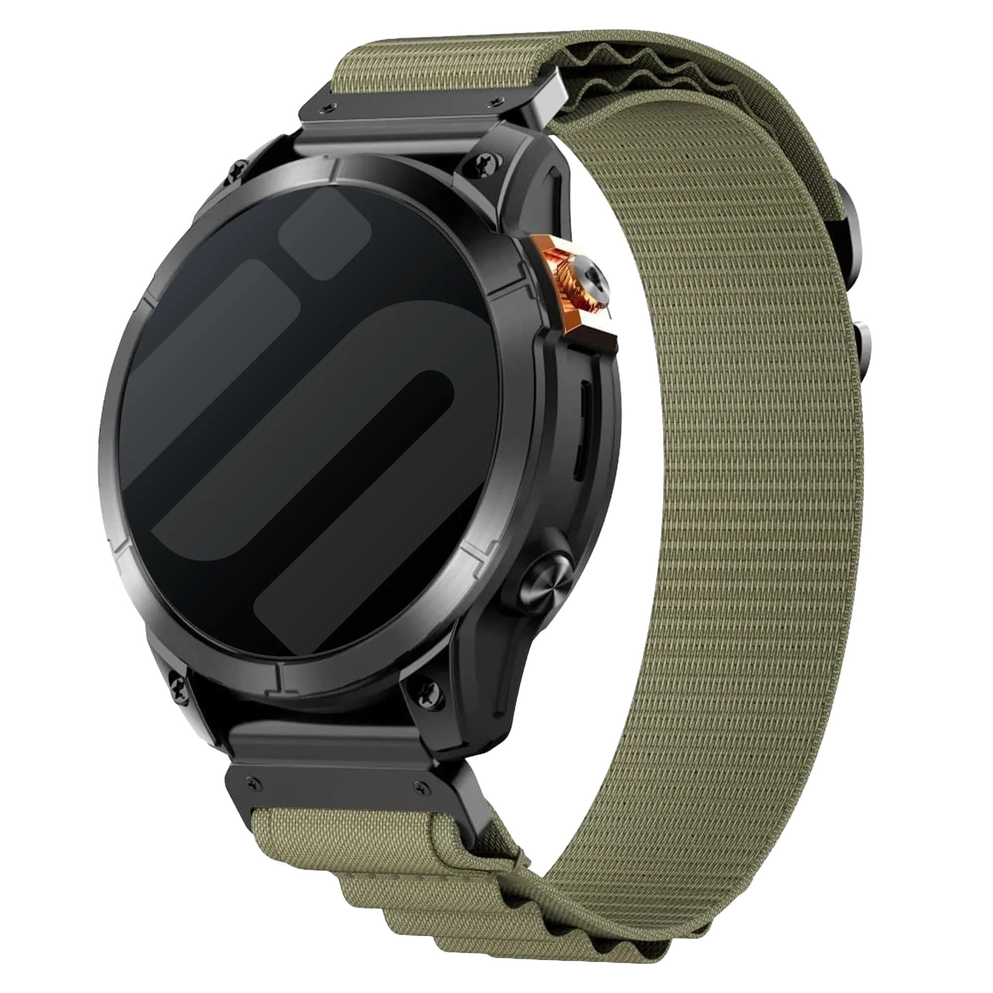 Garmin Approach S70 - 47mm Alpine Armband (Olivgrün)