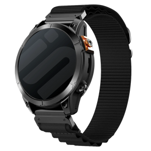 Garmin Instinct Alpine Nylon Armband (Schwarz)
