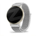 Bandz Garmin Vivoactive 5 Nylon Loop Armband (Grau)