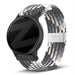 Bandz Garmin Vivoactive 5 Gewebtes Nylonarmband (Mandala Schwarz)