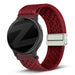 Bandz Garmin Vivoactive 5 Vintage Nylonarmband (Weinrot)