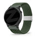 Bandz Garmin Vivoactive 6 Gewebtes Nylonarmband (Olivgrün)