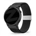 Bandz Garmin Vivoactive 6 Gewebtes Nylonarmband (Schwarz)