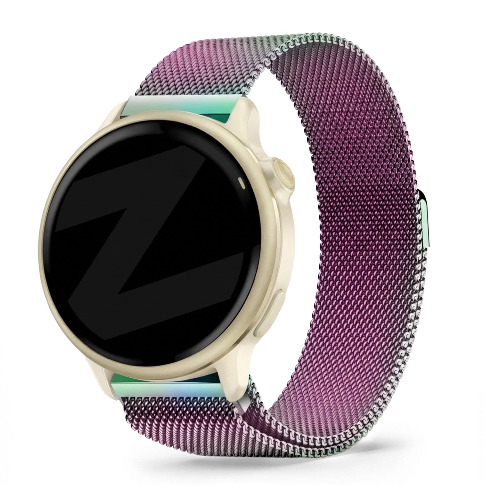 Bandz Garmin Vivoactive 6 Milanese Loop Armband (Regenbogen)