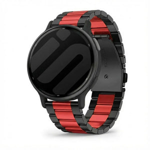 Garmin Vivoactive 5 Steel Strap (Black/Red)