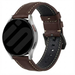 Universal 24mm Echtes Lederarmband (Kaffee Braun)