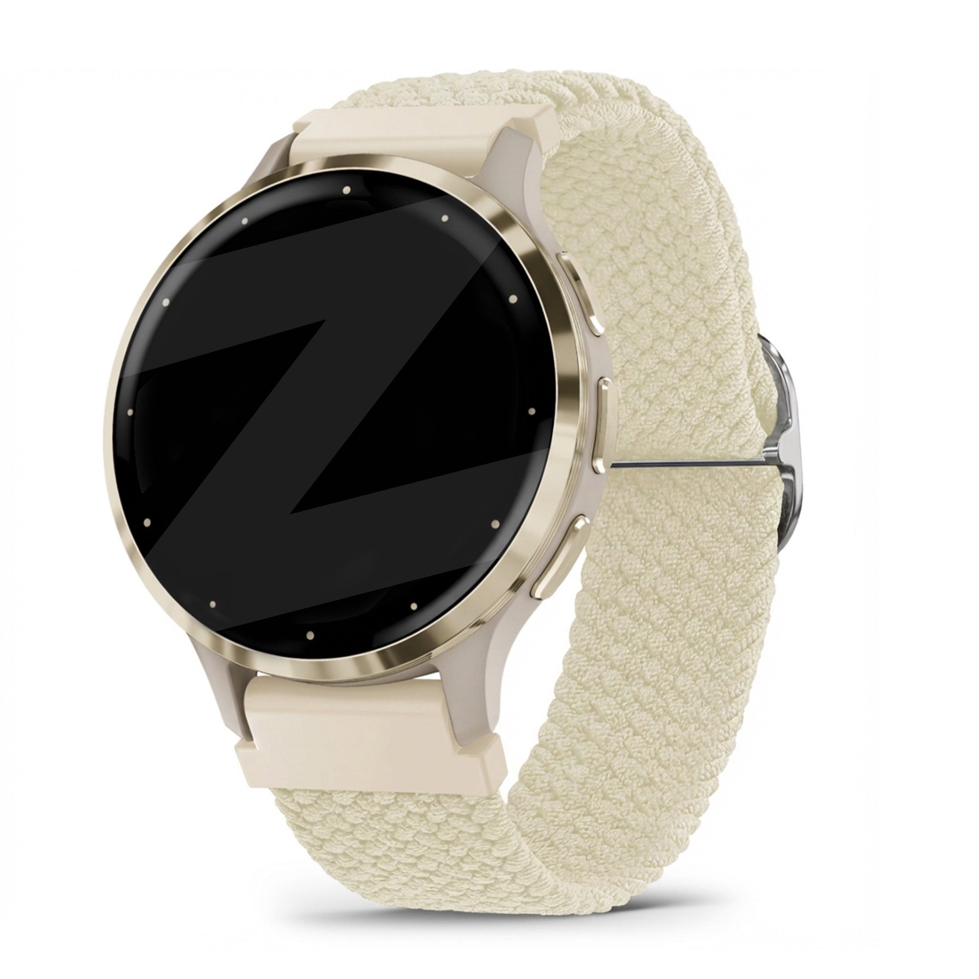 Bandz Garmin Venu 3s Verstellbares Geflochtenes Armband (Polarstern)