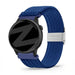 Bandz Garmin Vivoactive 6 Geflochtenes Nylonarmband (Blau)
