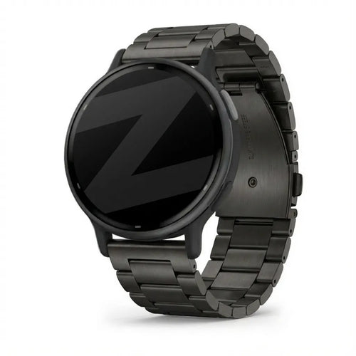 Bandz Garmin Vivoactive 5 Titan Gliederarmband (Schwarz)