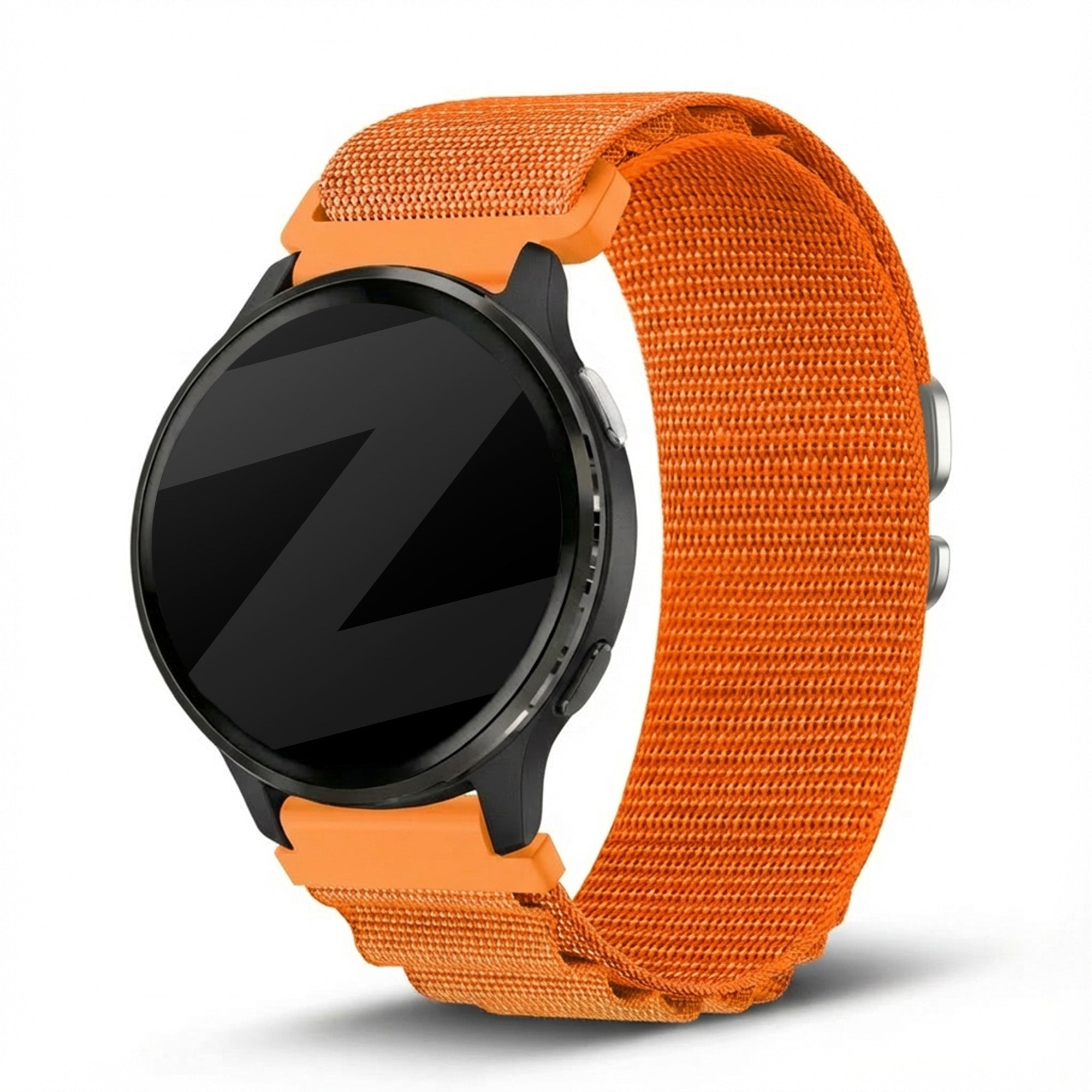 Bandz Garmin Vivoactive 5 Alpine Nylonarmband (Orange)