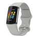 Fitbit Charge 6 Silikonarmband (Grau)