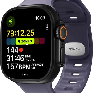 Nomad Apple Watch Silikon Tempo Armband (Lila)