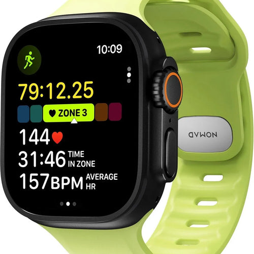 Nomad Apple Watch Silikon Tempo Armband (Limette)