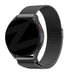 Bandz Huawei Watch GT 5 Pro - 46mm Milanese Loop Armband (Schwarz)