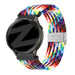 Bandz Garmin Forerunner 170 Woven Nylon Strap (Colourful)