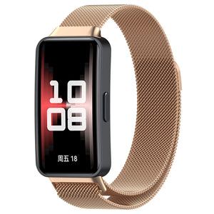 Huawei Band 10 Milanese-Armband (Rosé Gold)