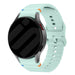 Samsung Galaxy Watch 4 40mm mit wellenförmigem Armband (Hellgrün)